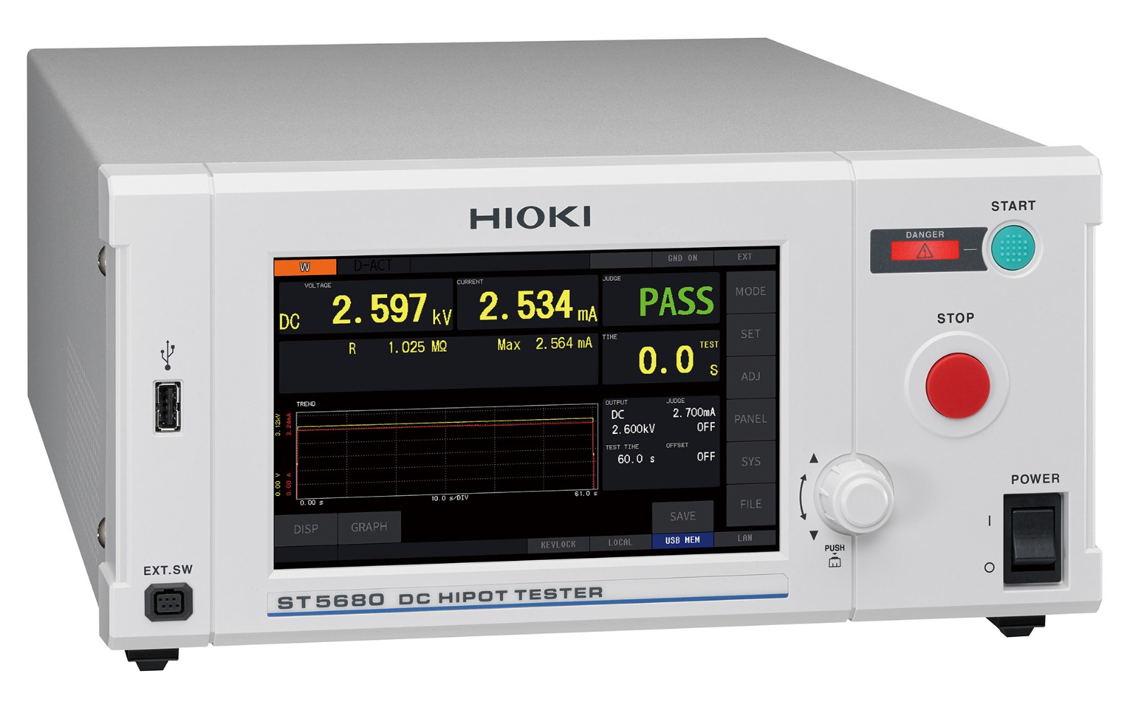 日置-HIOKI  直流耐压绝缘电阻测试仪ST5680