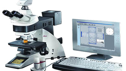 徕卡金相显微镜对于图像晶粒度的预处理